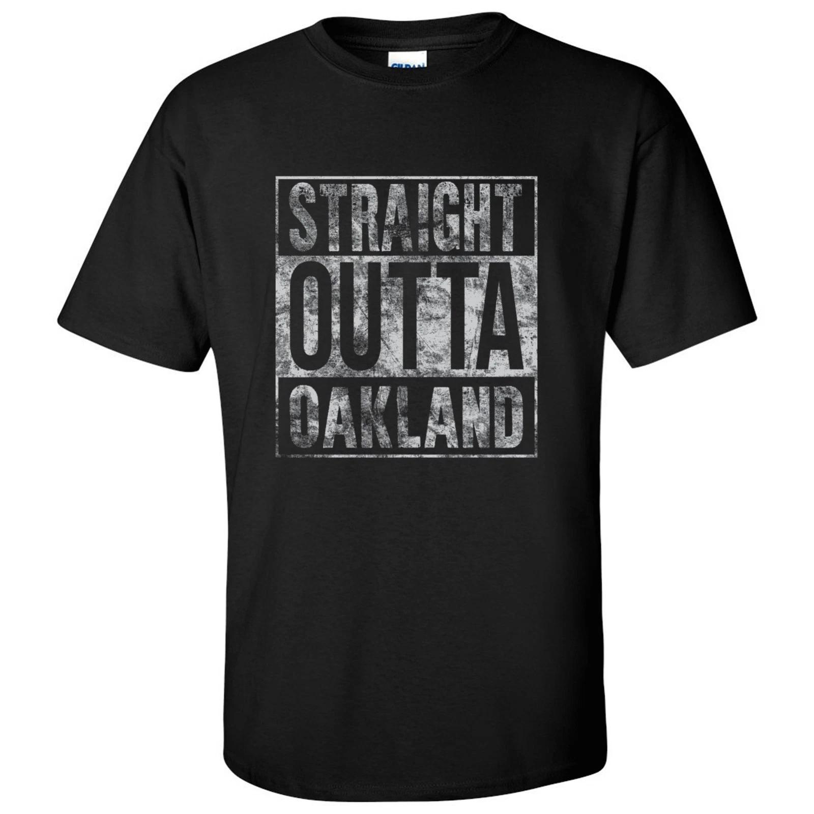Straight Outta Oakland - Hometown Sports Team Athletics Pride T-Shirt 3XL