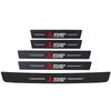 Car Door Sill Protector Sticker for Mitsubishi Eclipse Lancer Ralliart Outlander ASX L200 Mirage Pajero Rear Trunk Bumper Strips