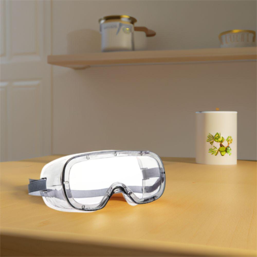 Vented Safety Goggles Dustproof Anti-Fog Glasses Convenient Anti Splash Eyewear  Cycling