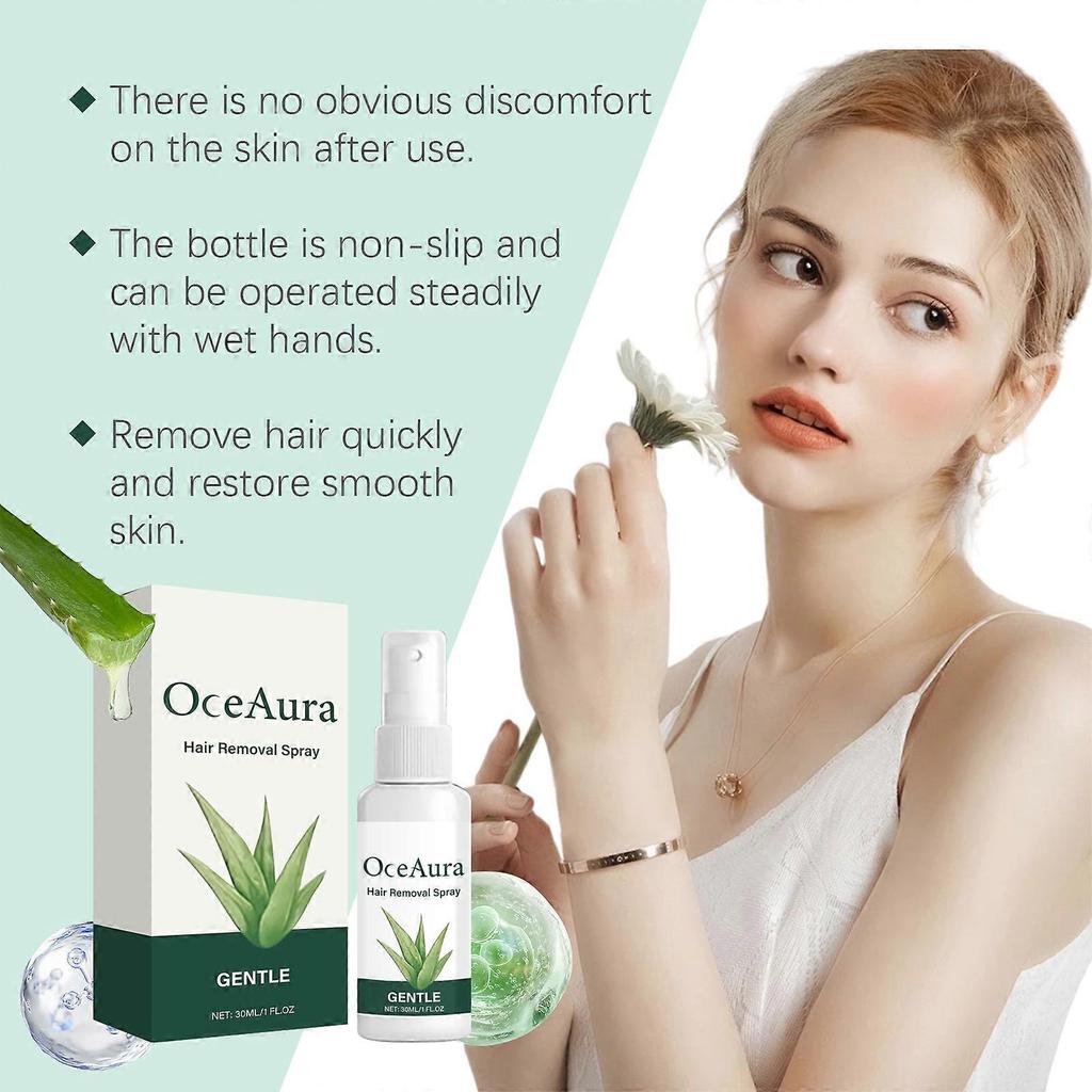 Body Hair Removal Spray, Mildly Clean Smooth Skin Water Embellish Smooth And Convenient Care Hair Removal Spray