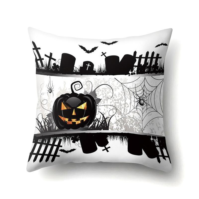 

Хэллоуин Наволочка Подушка для поясницы автомобиля Тыква Чехол для диванной подушки Офис Дом Гостиная Наволочка Pillow core not included