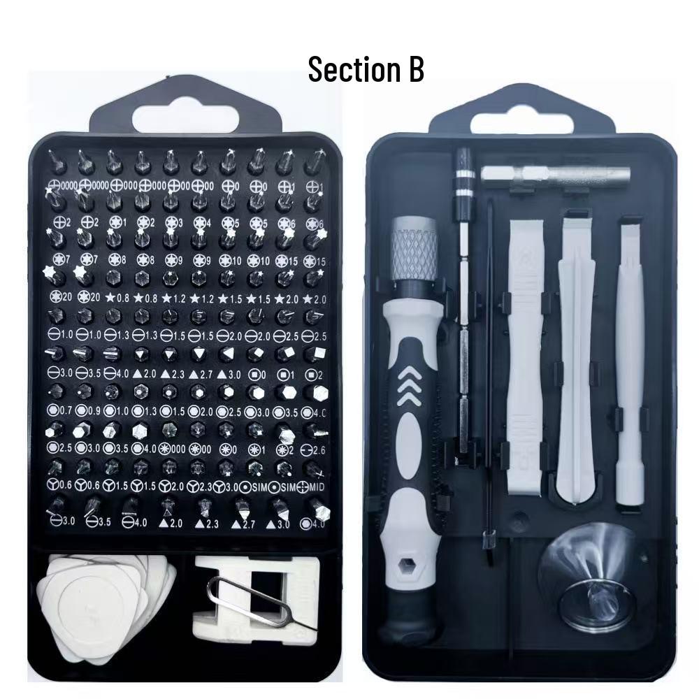 115-in-1 Portable Household Screwdriver Set - Cross-border Manual Hardware Tools