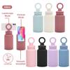 650ml Leak Proof Insulated Bottle with Rotating Phone Holder Stainless Steel Double Layer Vacuum Cup for Outdoor Sports