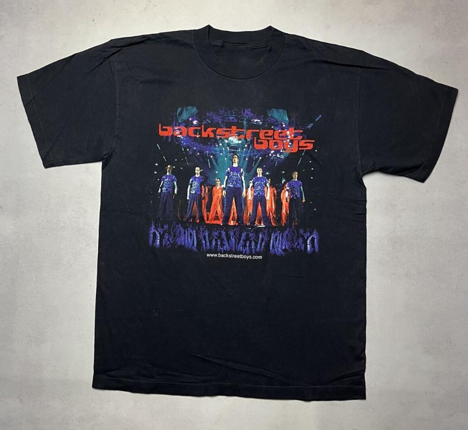Vintage Backstreet Boys into the Millennium Boy Band Tshirt size S5XL Unisex T-Shirt S