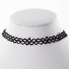 Korean Harajuku Velvet Ribbon Choker Necklace - Women's Fashion Clavicle Chain