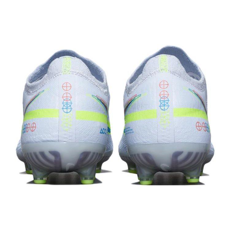 Nike Phantom GT2 AG Artificial Ground Fabric Soccer Shoes Men's White Green Blue DC0748-054