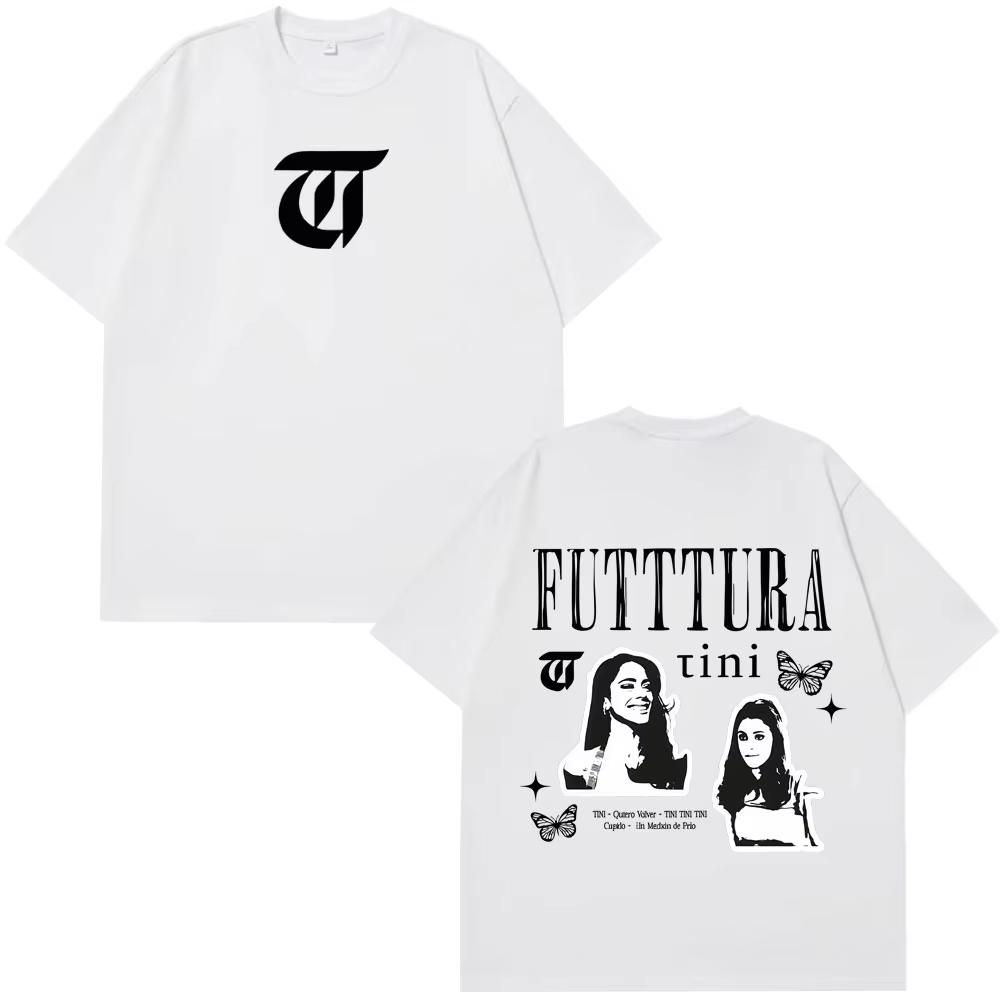 Inger TINI STOESSEL Futtura Album 2026 Merch Tshirt Men Women Fashion Tees Cotton Casual Vintage Short Sleeves Top