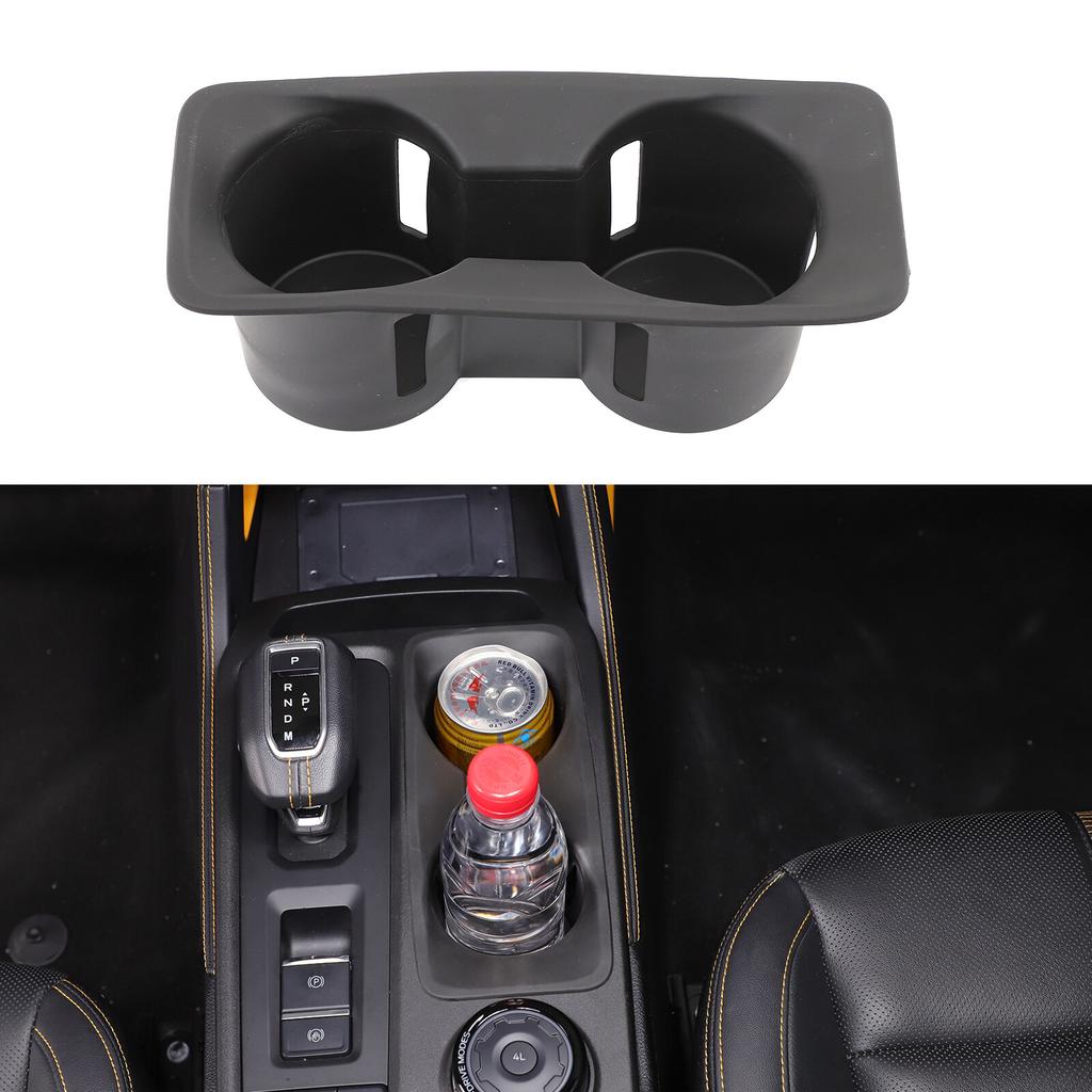 TPE Center Console Cup Holder Cover Trim for Ford Ranger T9 +