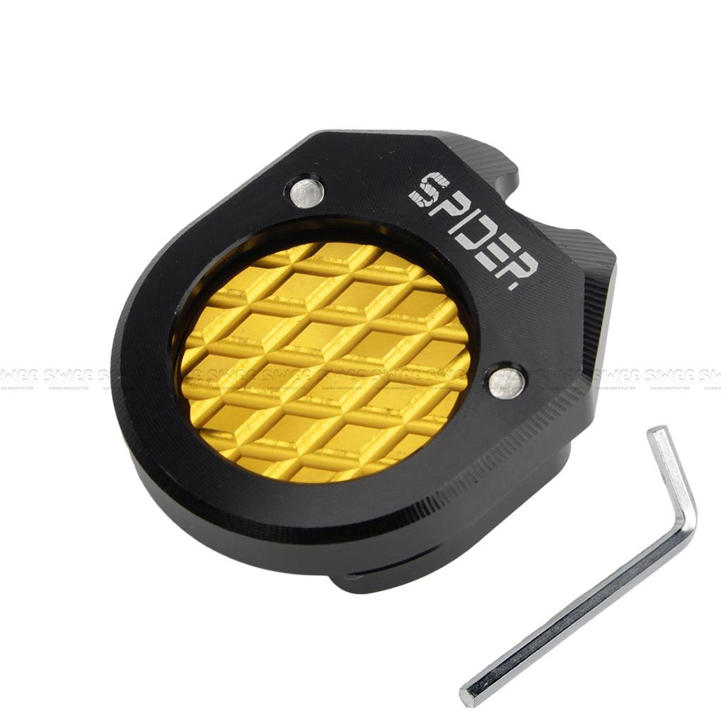 

For Nmax 155 Accessories for YAMAHA NMAX155 NVX155 XMAX300Motorcycle Accessories Side Stand Enlarger Kickstand Enlarge Plate Pad жовтий