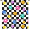 Boho Cute Floral Curtains Vintage Hippie Flower Style Window Treatments Bedroom Living Room Kitchen Abstract Geometric Curtain For Sitting Polyester