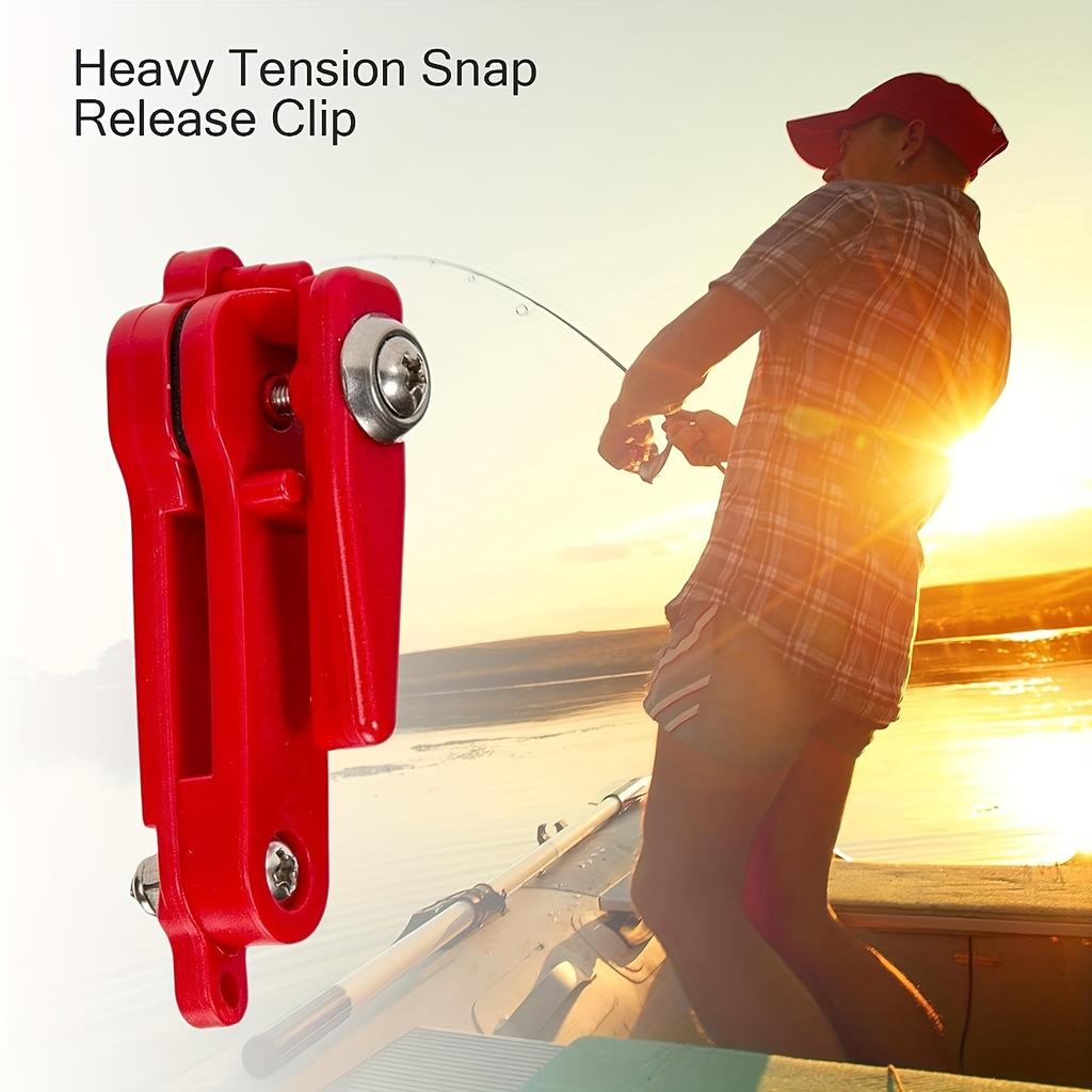 1 Pc Adjustable Line Fishing Clip with Hanging Ring, Fishing Accessories