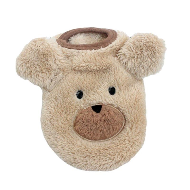 Fleece Plyšový Svetr Vesta Oblečení pro Domácího Mazlíčka Psa Kočka Medvídek Štěně Teddy Podzim Zima Teplé Oblečení Kostým