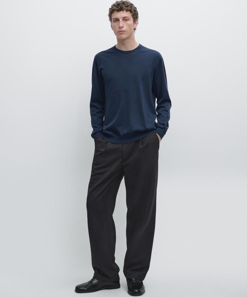 Masimodutti Merino Wool Knit Sweater