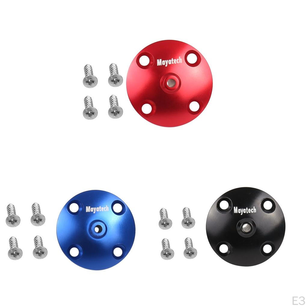 CNC Rounded Fuel Plug W/ Screws for System Ccessories