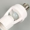 Soquete de Lâmpada com Sensor de Movimento E27 Retardo de 10-300 Segundos Adaptador de Suporte de Lâmpada Inteligente Uso Interno