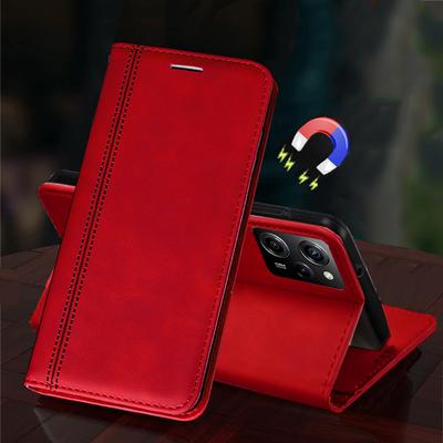 Für Poco X5 Pro 5G Fall Matte Buch Leder Flip Brieftasche Telefon Taschen Für Xiaomi Poco X5 Pro pocox5pro stoßfest Ständer Halter Abdeckung