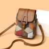 Nueva Moda Multifuncional Ligera Bolso de Hombro Estampado Bolsa de Almacenamiento Phe Bolso Cruzado Retro a Cuadros para Mujer