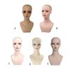 Wig Stand Portable Wig Holder Female Mannequin Head Wig Display Stand Wig Training Head Model for Hair Salons