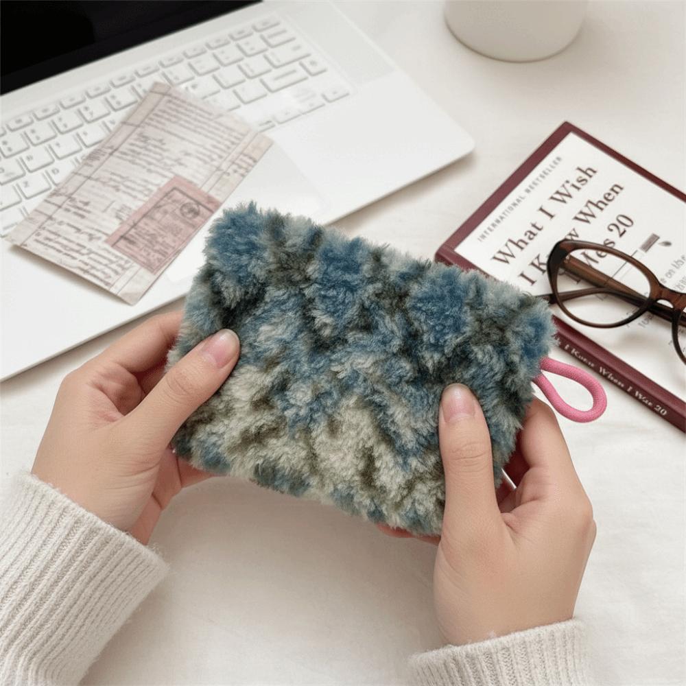 New Material Storage Bag Portable Retro Style Document Pouch Zipper Closure Sundries Organizer Daily Organizer