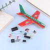 1 Set Flashing Led Pcb Diy Electronic Kit Small Airplane Cd4017 Flow Lamp Welding Practice Electronic Science Assembly Kit