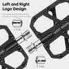 WEST BIKING Ultra-Light Carbon Fiber Pedals 3 Bearing Cycling Pedals Labor Saving Anti-Slip MTB Road Bicycle Pedal Accessories