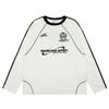 Badblood Retro Korean-American Embroidered Mesh Long Sleeve Jersey