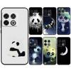 Cute Cartoon Panda Case For OnePlus Nord CE 4 2 3 Lite N10 N20 OnePlus 12 11 9 10 Pro 8T 9RT 10T 10R 12R Cover