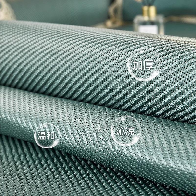 Wormwood Sofa Cushion Summer  New Summer Mat Seat Cushion Ice Silk Non-Slip Sofa Cover Seat Cushion Cool Cushion