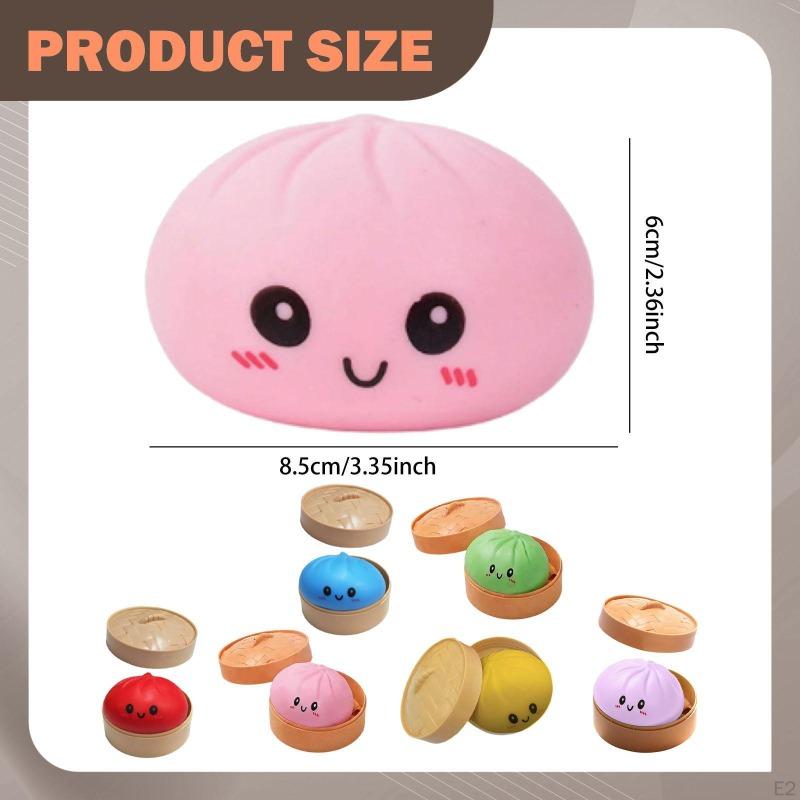 Fidget Sensory Toy Desk Classroom Prizes Cute Holiday Gift Tricking People Simulated Steamed Bun