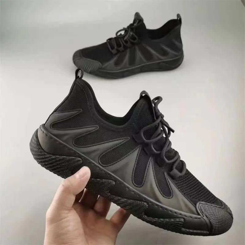 Octopus New Mens Summer Mesh Breathable Running Shoes Korean Style Soft Sole Student Sneakers