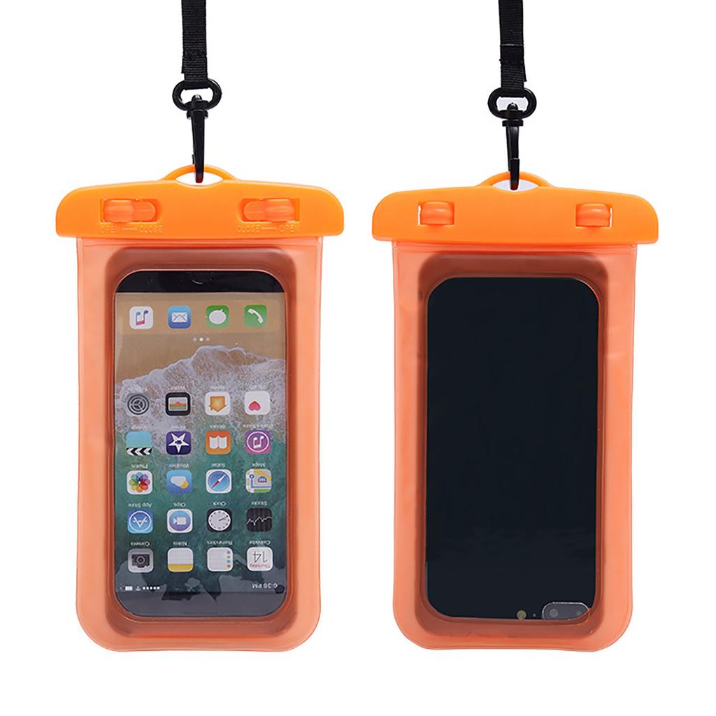 6 Inch (inch) PVC, TPU Mobile Phone Waterproof Bag, Transparent Mobile Phone Waterproof Bag, Neck Hanging Waterproof Sleeve