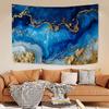 INS Wind Gold Marble Fluid Pattern Tapestry Art Printing Cheap Hippie Wall Hanging Bohemian Wall TapestriesArt Home Decor