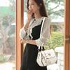 Material Pu Shoulder Bag Crossbody Underarm Bag Large Capacity Women Handbag
