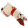 Kitty Hybrid Wood Head Cover Blade Mallet Putter Lucky Cat Golf Putter Cover Golf Club Headcovers