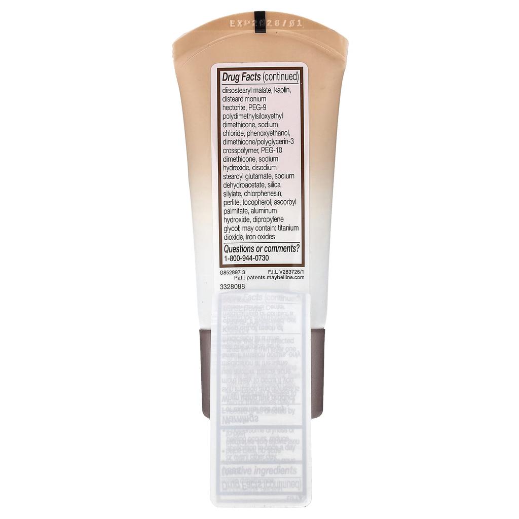 Maybelline Dream BB Pure, Skin Clearing Beauty Balm, 120 Medium Sheer Tint, 30ml (1 Fl Oz)