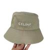 Cotton Letter Embroidered Fisherman Hat With Sun Protection For Women And Men Summer 2024