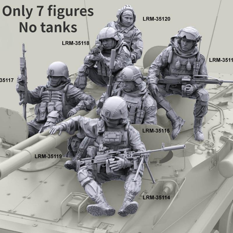 

1/35 Современный спецназ едет на бронемашине набор Смола Фигурка Модельный набор Миниатюра Несобранный Неокрашенный Бесплатная доставка