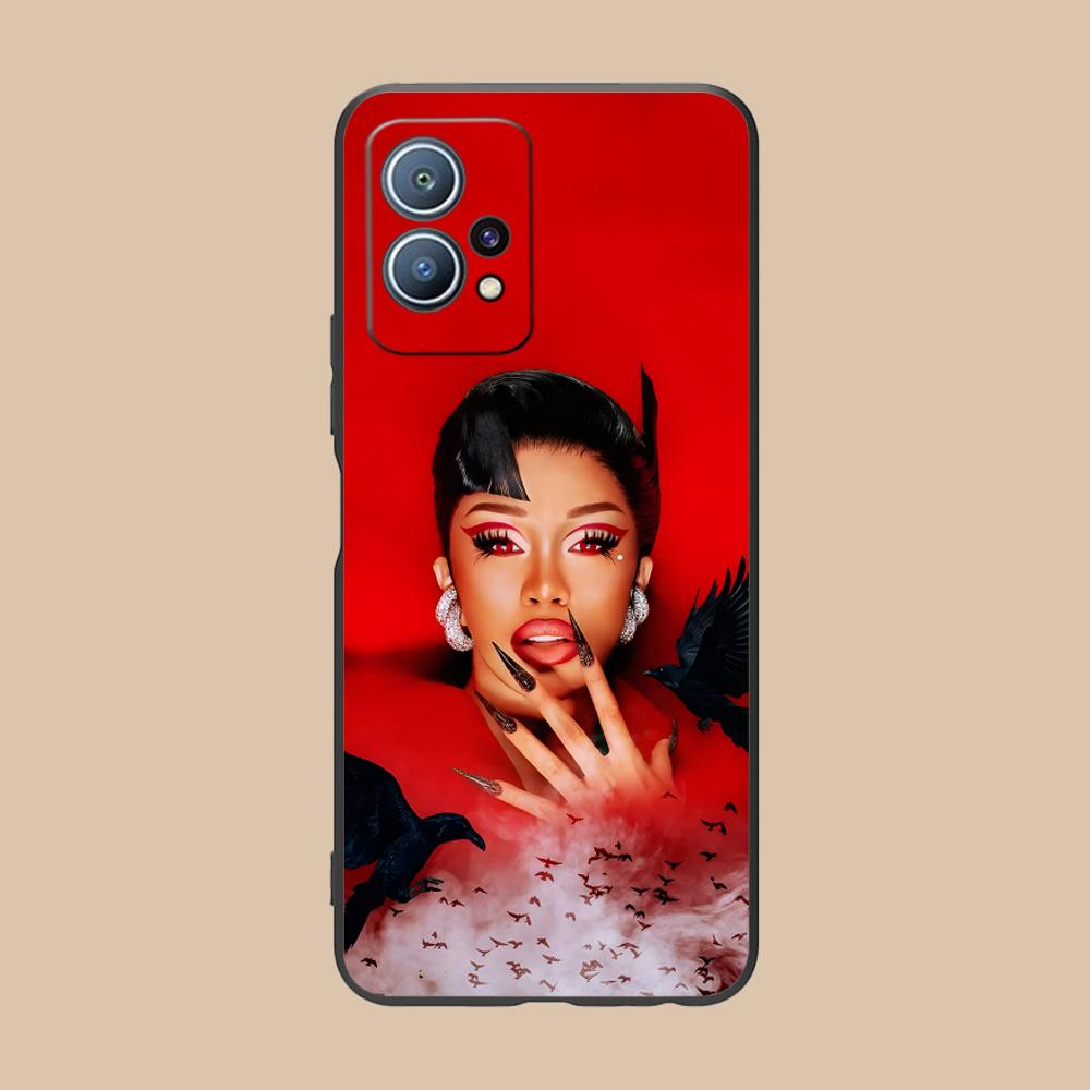 Cardi B Matte TPU Mobile Phone Case for Huawei P60 P50 P40 P30 P20 P10 P9 P8 Pro Lite Plus Colorful Printing Cover