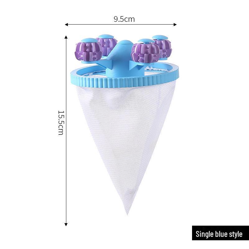 

Washing Machine Lint and Hair Filter Bag - Universal Dirt Net and Fluff Collector