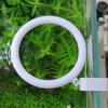 1 Set 3D-gedruckter schwimmender Aquarium-Kreisfutterring Wasserstandsadaptiv Anti-Streu Futter Fischbehälter Zubehör