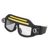 LED Glasses with Lights 5 Mode Rechargeable USB Work Flashlight Outdoor Headlamp for Hiking Camping