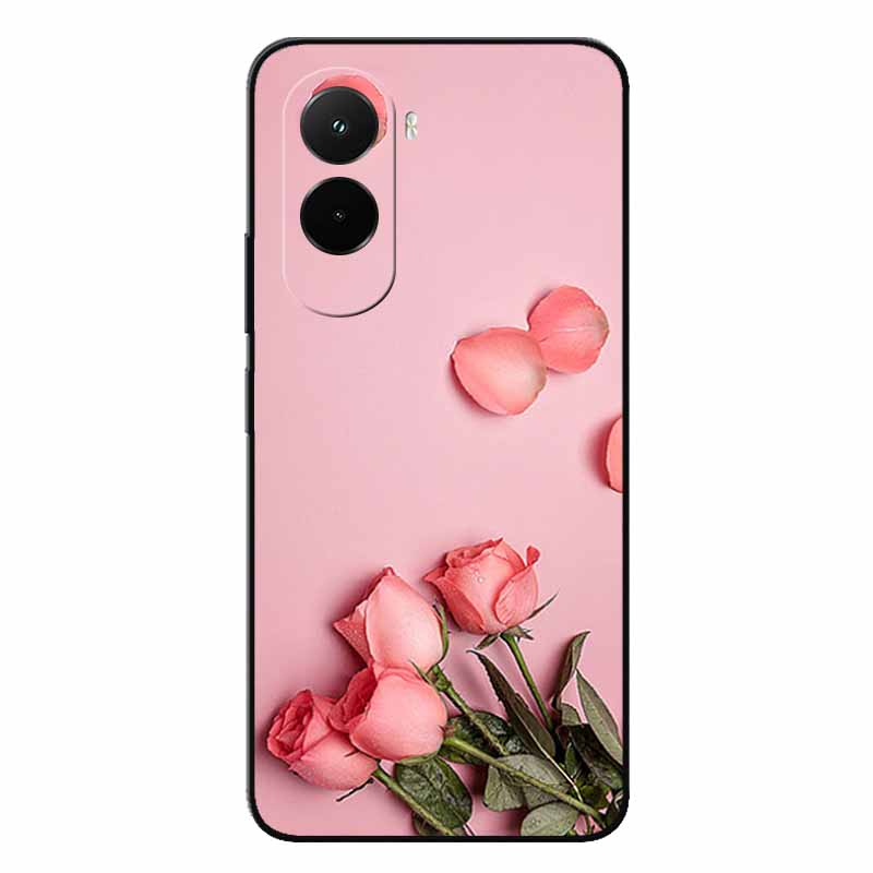 Soft Case For Xiaomi Poco M7 4G Cartoon Back Cover For PocoM7 M7 Silicone Bumper Protective Shockproof Capa Pocom7 4G Lion Coque