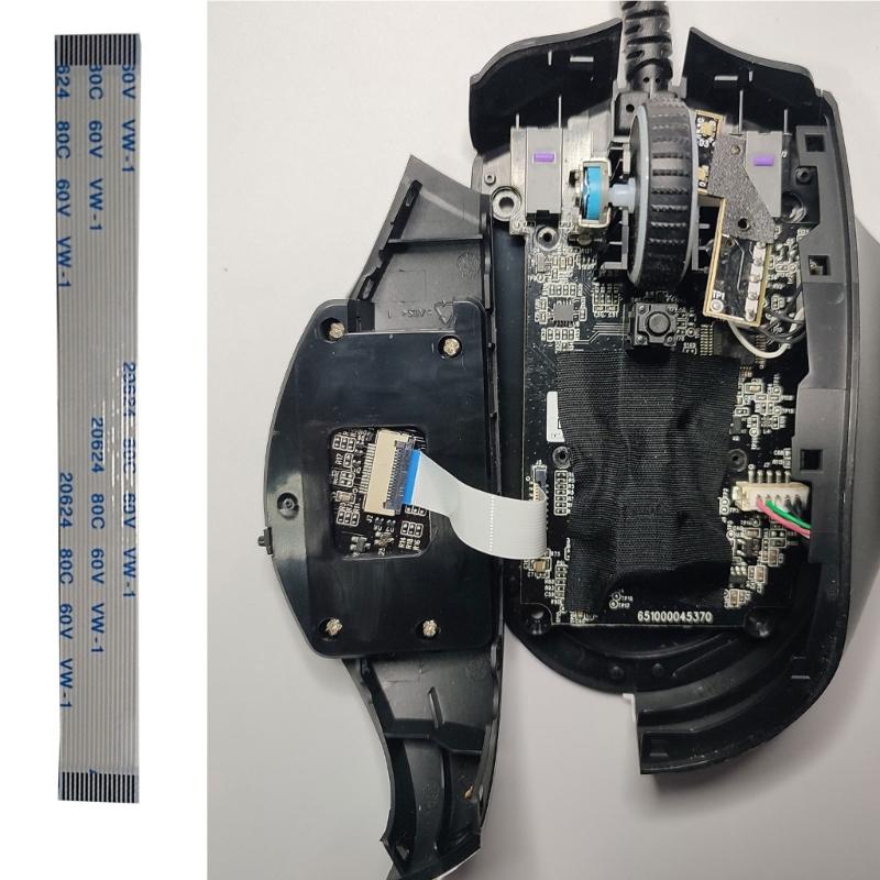 Circuit Board Cable for NAGAX Mouse Side Key Flexible Flat Cable Mouse Side Key Motherboards