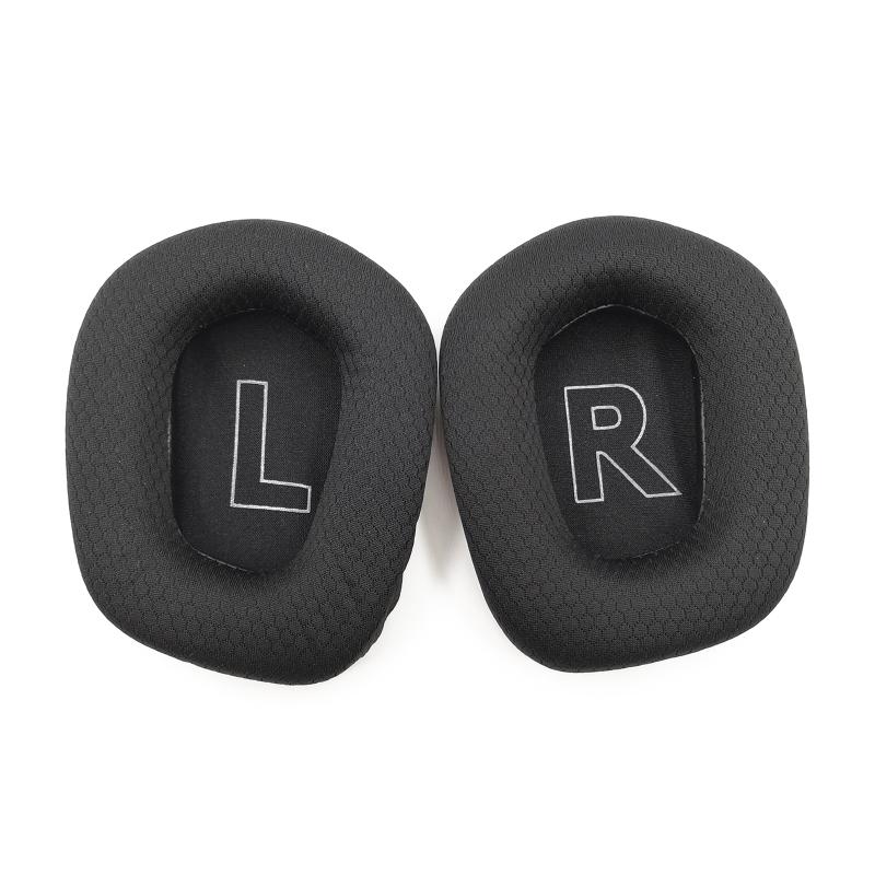 

Universal Breathable Earpads for G733 G335 Earphone Memory Foam Earcups Easily Replaced Ear Cushion чорний