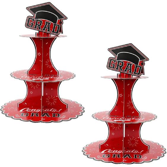 3 Tier Butterfly Cupcake Stand,Suitable for Butterfly Themes – Easy to Assemble& Reble(1Butterfly)