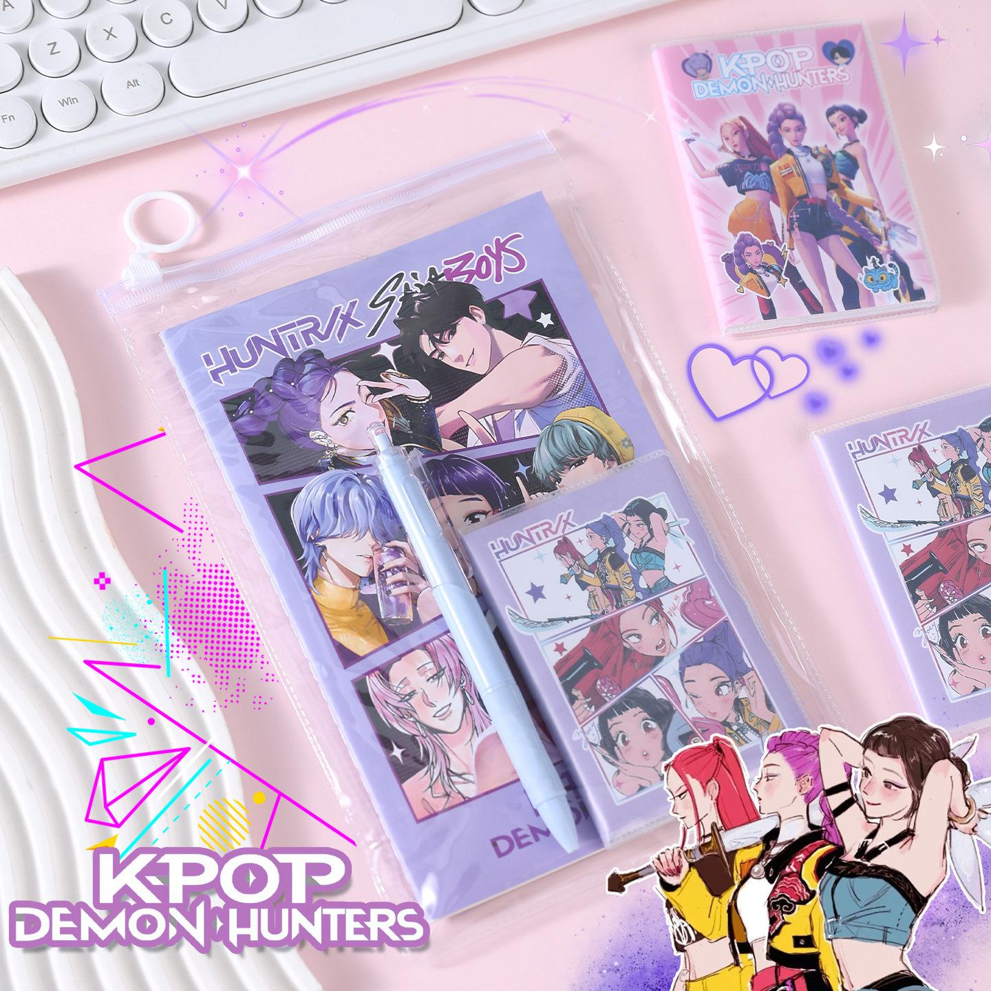 Канцелярский набор Оригинальный Новый KPOP Канцелярский набор Сумка с пряжкой Студенческие канцтовары Сувенирный подарок