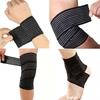 1Pcs High Elasticity Knee Brace Support Wrap Portable Bracer Wristband  for Outdoor Activity