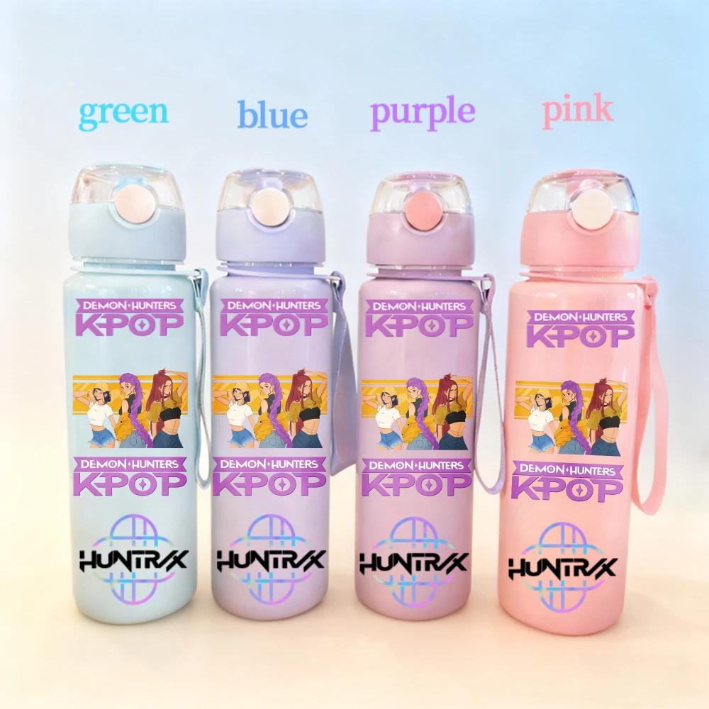 700ML KPOP Devil Hunter Stainless Steel Insulated Mug Anime Cartoon Style Portable Cup Fit designed for Students plus Children