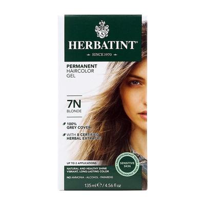 Permanentiniai plaukų dažų geliai 7N blondinė, 4,56 fl oz