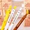 1 Box 4Piece Cute Kabipbala Animals Girls Boys Gel Pen Press Office Gift School Supplies Stationery Kawaii Funny Pens